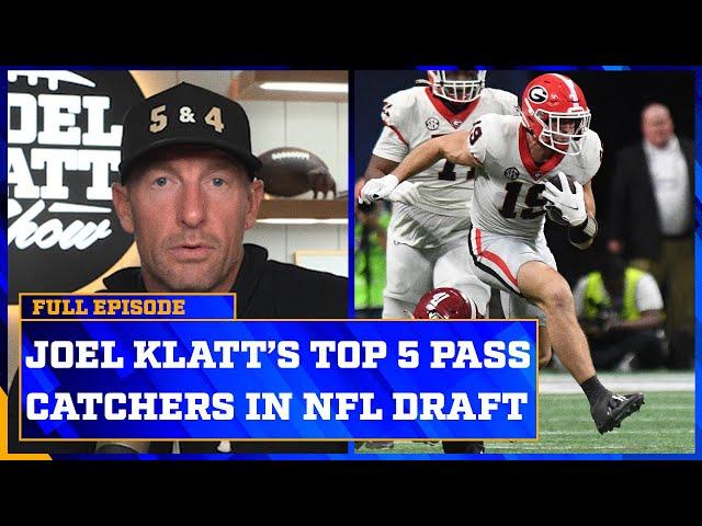 Klatt ranks his Top 5 Pass Catchers in the 2024 NFL Draft