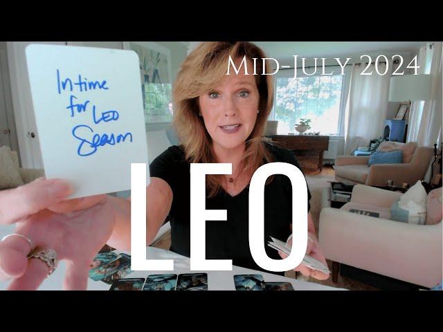 LEO : "I've Been Playing TOO SMALL" | Mid July 2024 Zodiac Tarot Reading