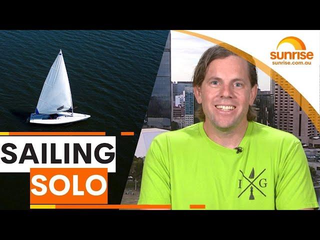 Aussie adventurer set to sail solo around the world | Sunrise