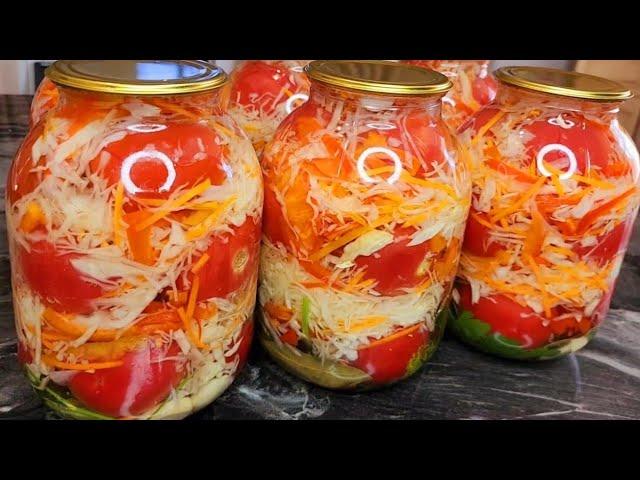 I'm closing 50 cans each! An incredibly delicious recipe with TOMATOES and Cabbage!