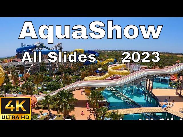 AquaShow 2024, Algarve, Albulfeira, Portugal - All WaterSlides