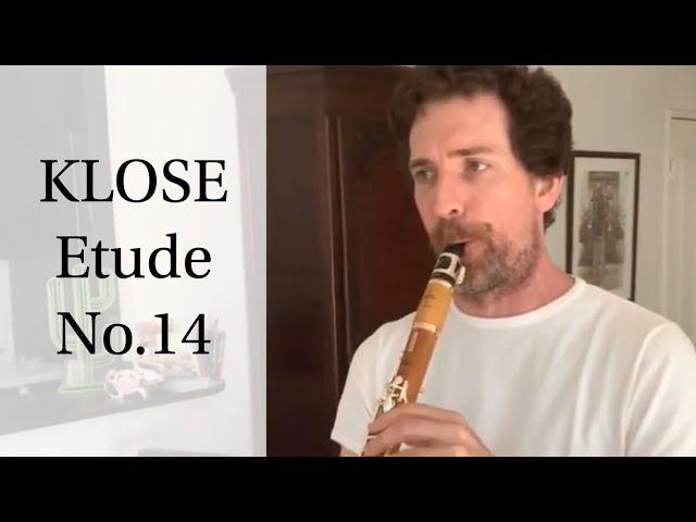 Klose 14 études N°14 | Nicolas Baldeyrou