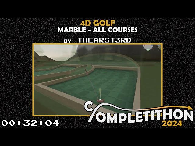 Comp. 2024 - 4D Golf - Marble - All Courses by thearst3rd in 0:32:04