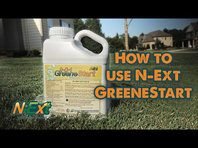 How to Use N-Ext GreeneStart Liquid Fertilizer // N-Ext DIY Lawn Care Tips