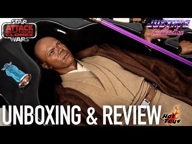 Hot Toys Mace Windu Unboxing & Review