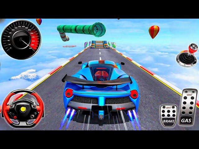 Crazy Ramp Car  Stunts Racing 2024 - Impossible GT Car Mega Tracks Simulator 3D: Android Gameplay #1