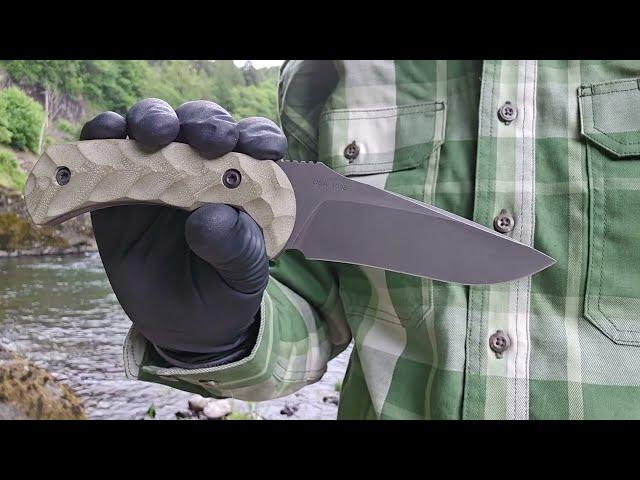 Toor Knives Mullet Extreme Tactical Fixed Blade Outdoorsman Knife USA Made