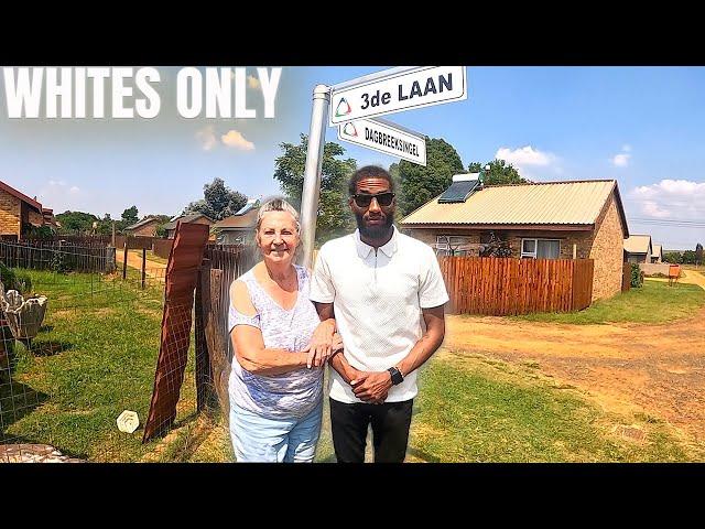 BLACK American Investigates All WHITE Town In South Africa  *Kleinfontein UNCOVERED*