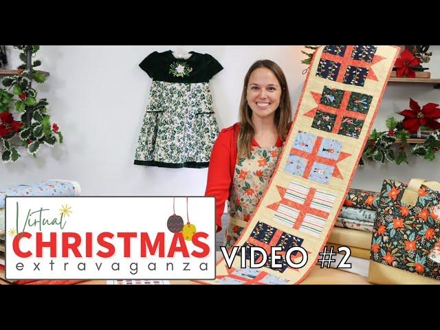 Virtual Christmas Extravaganza Video #2: Rifle Paper Co., Holiday Table Runner, Oven Mitt & More!