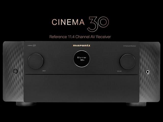 Marantz NEW Cinema 30 Flagship AVR is a BEAST! - Unboxing and Setup