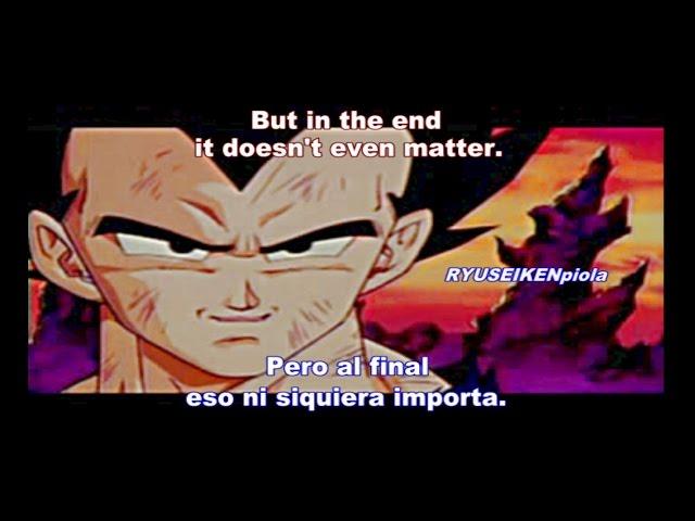 DBZ - Vegeta  - AMV "In The End" - Linkin park (Subtitulos Español-Ingles)