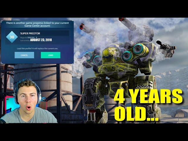 LOL! I Re-Opened & USED My OLD WR ACCOUNT After 4 Years... UNTOUCHED | WR Gameplay