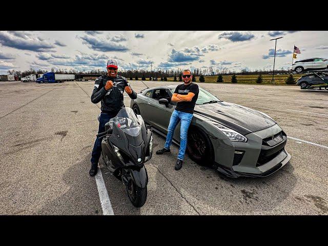 2000HP GT-R VS $70,000 HAYABUSA