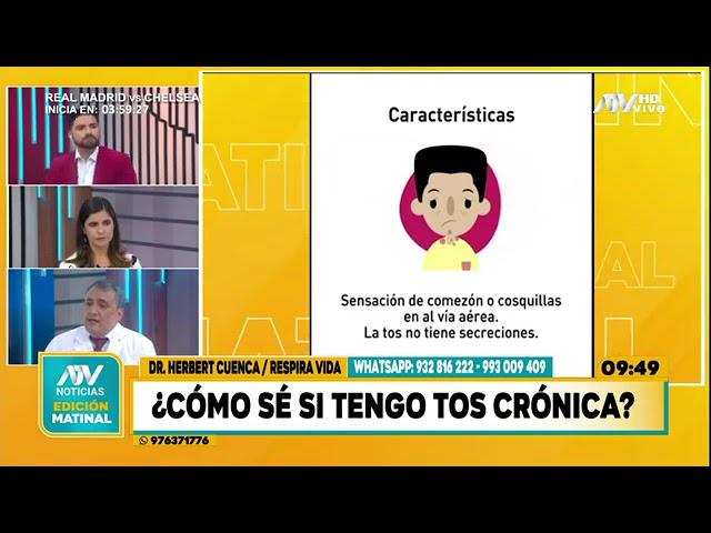 ¿Cómo sé si tengo tos crónica? | ATV matinal