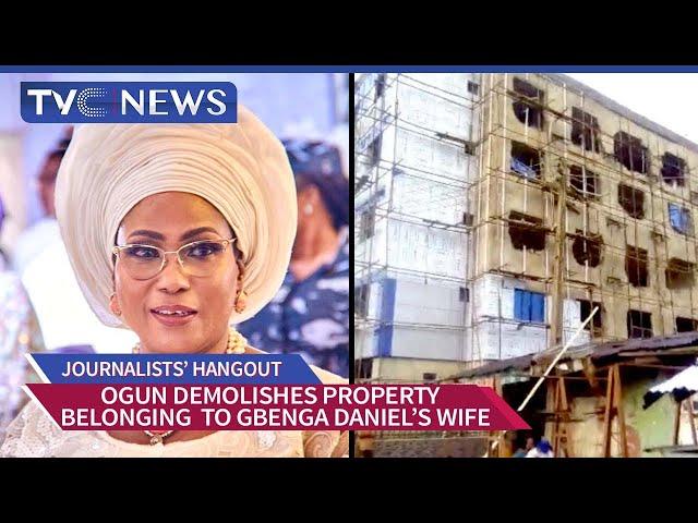 Abiodun, Daniel Trade Words As Ogun Govt Demolishes Ex-Governor Wife's Five-Storey Building