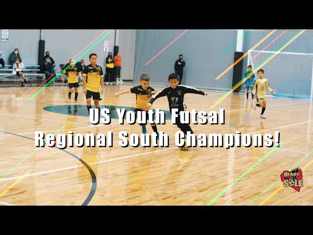 US Youth Futsal Regional South Champions!  Houston Heart and Sole U10