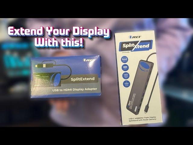 Extend your laptop's display with these devices! OREI SplitXtend