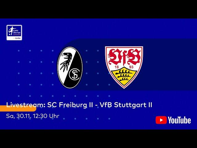 LIVE SC Freiburg II - VfB Stuttgart II | EnBW-Oberliga B-Junioren