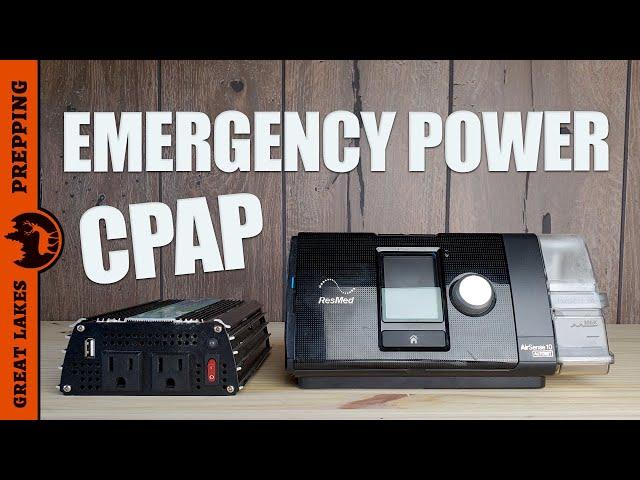 How I Power CPAP While Camping or During Electricity Outage | Off-Grid Battery Backup