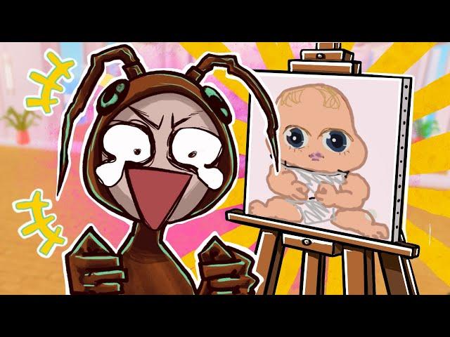 Defeating kids at ROBLOX Speed Draw