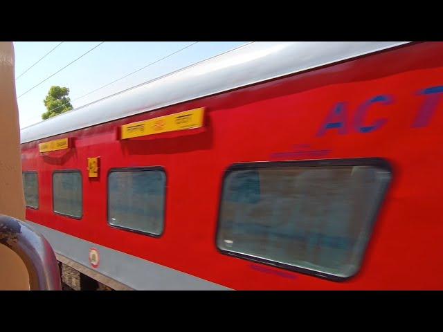 First LHB Run of 14707 Ranakpur Express