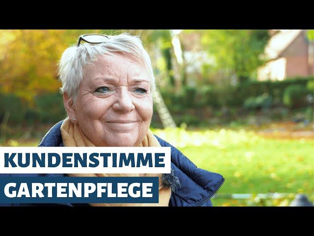 Kundenstimme: Gartenpflege