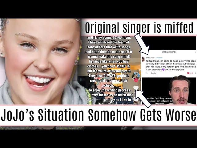 JoJo Siwa Music Situation Somehow Gets Worse ‼️ (new singer involved)