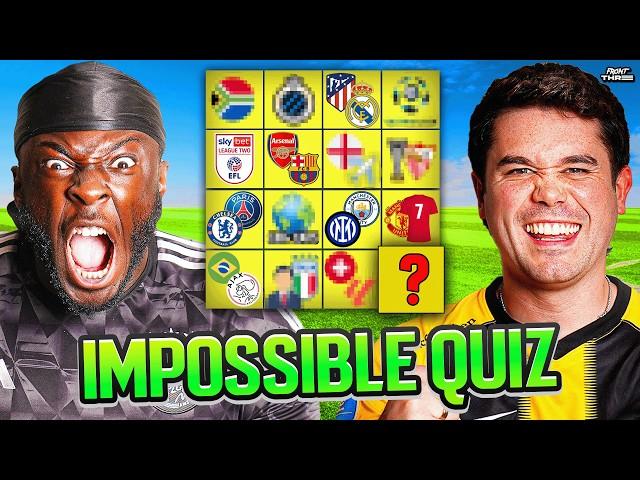 He LOST HIS MIND and NEARLY got SENT OFF from the FOOTBALL QUIZ!