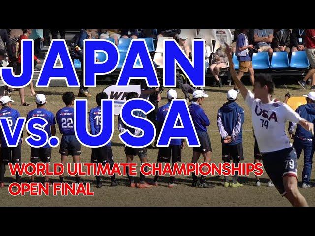 USA vs. Japan | 2024 World Ultimate Championships Open Final