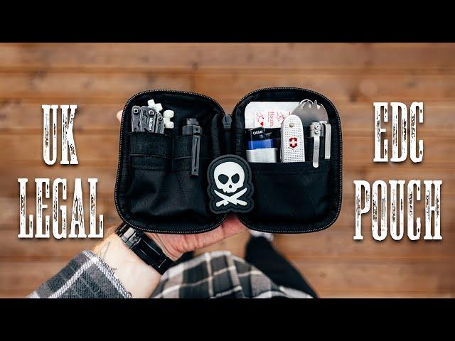 Budget UK Legal EDC Pouch Setup