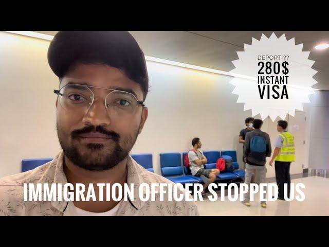 Visa Mistake in Vietnam  | Immigration officer Caught us