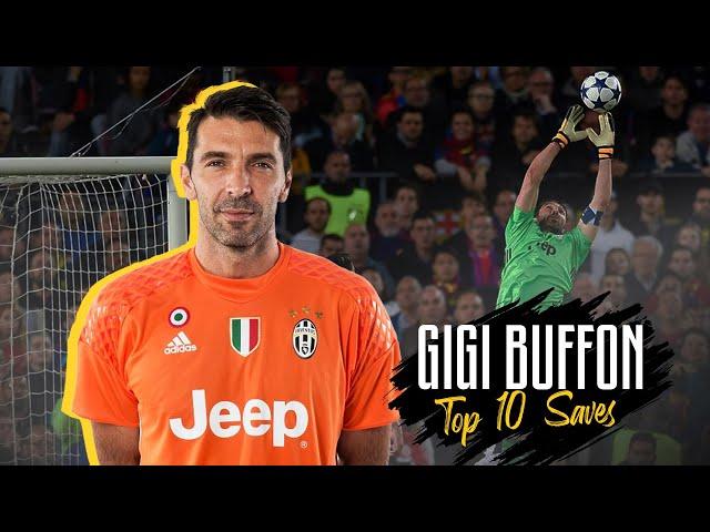  Gianluigi Buffon - Top Ten Saves | #theGOATkeeper | Juventus