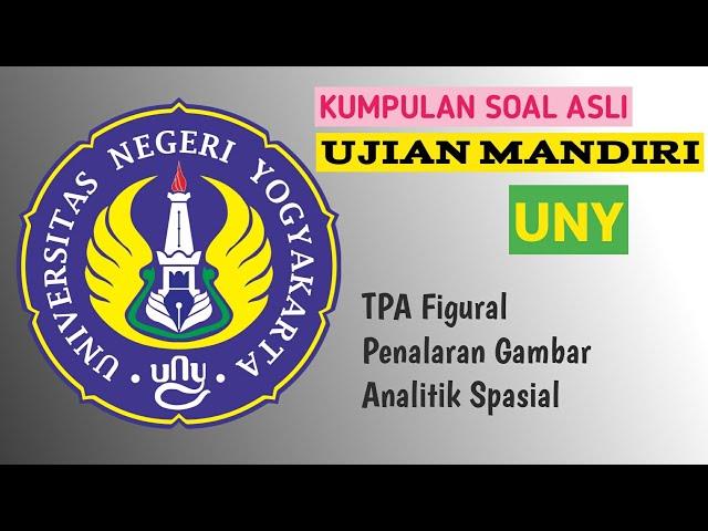 CBT UNY 2023 TPA FIGURAL | KEMAMPUAN ANALITIK SPASIAL