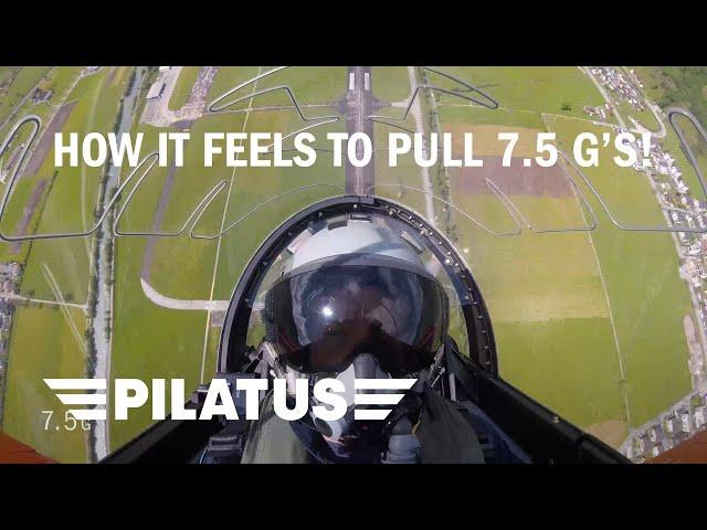 PC-21 – What it's Like to pull 7.5 G's in the Next Generation Trainer with a Test Pilot?