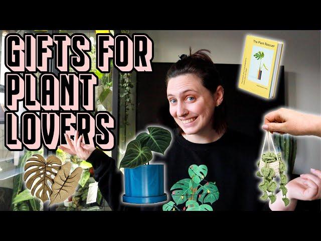 affordable & sustainable gifts for plant lovers  Plantmas Day 8