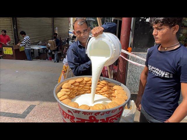 Sharma Ji's World Famous Super Soft Dahi Bhalla | Indian Street Food