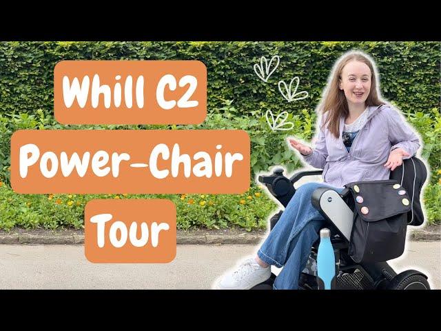 POWER-CHAIR TOUR - THE WHILL C2 ‍‍️ Electric Wheelchair Suitable For Ambulatory Wheelchair Users