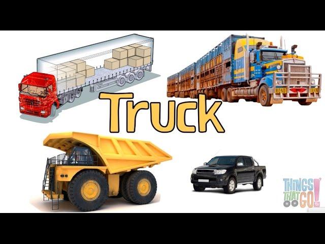 * TRUCKS FOR KIDS * | Truck Playlist For Kids | Things That Go TV!