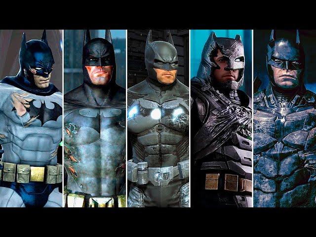 Evolution of Battle Damaged Suit in Batman Games Gotham Knights Gameplay