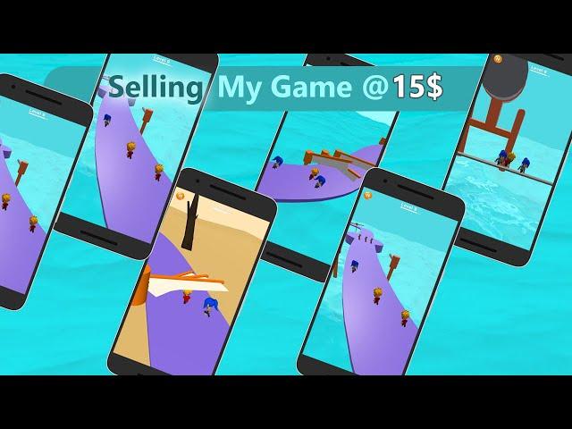 Selling My Hyper Casual Game || Buy Unity3d Source Code at 15$ || Creating a Game App for Android