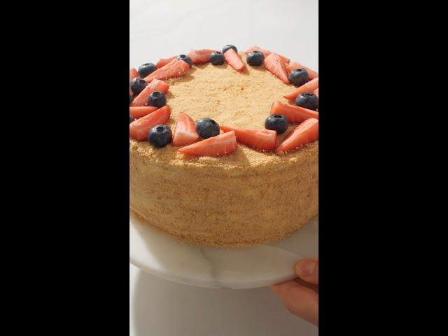 Этот рецепт МЕДОВИКА идеален! С самым вкусным кремом Дипломат / Пломбир из заварного крема и сливок
