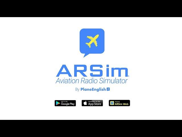 Explore ARSim, the Aviation Radio Simulator by PlaneEnglish