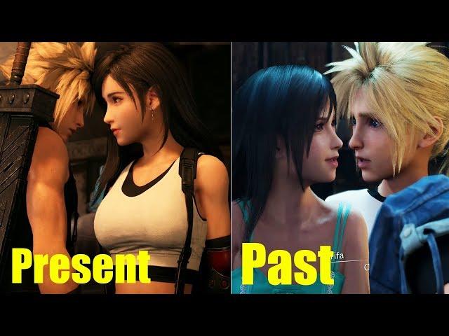 FFVII - Cloud Meets Tifa Years After Separation - Final Fantasy VII Remake 2020