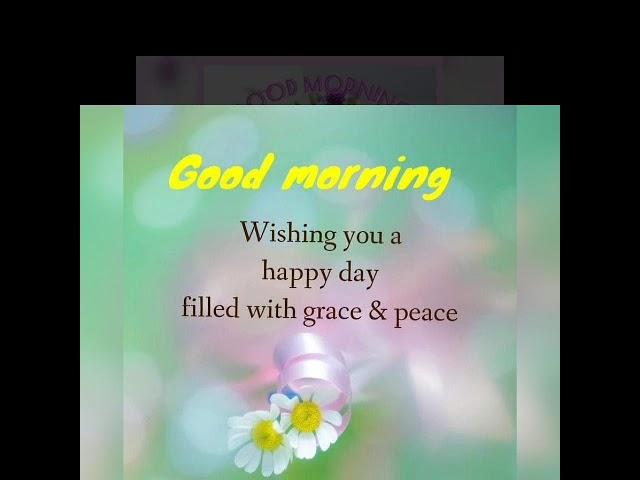 Good Morning wishes
