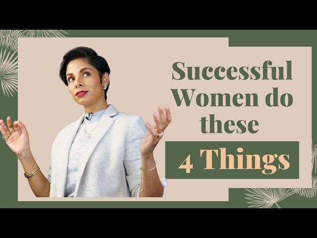 How Can WOMEN BE MORE SUCCESSFUL and Achieve Their GOALS- 4 MOTIVATING STRATEGIES