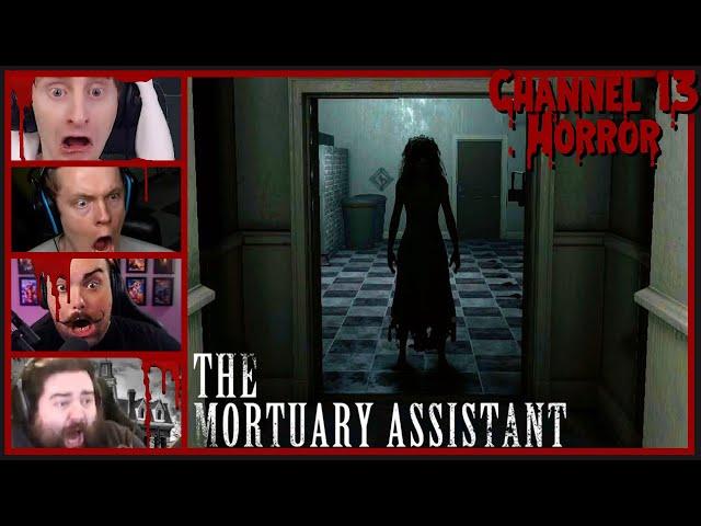 The Mortuary Assistant - Gamers React to Horror Games - 4