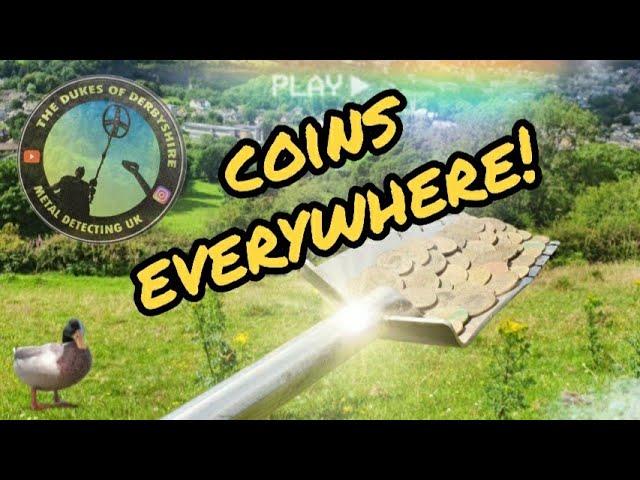 Double Silver + Pre Decimal Coins Found Everywhere Metal Detecting English Hillside