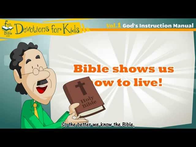 Devotions for kids _ Vol. 1 God's instruction manual