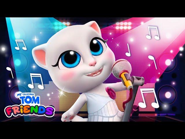 Angela Sings Shine Together! NEW My Talking Tom Friends Gameplay