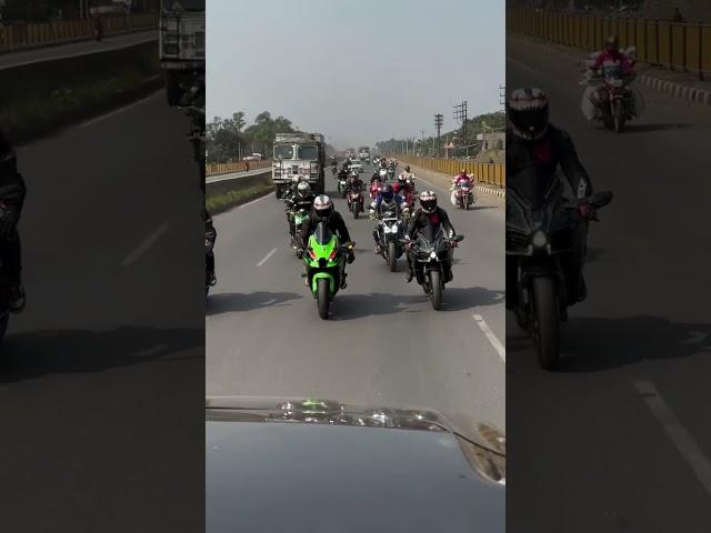 This is my army ️ bikes rally #superbike #bike #h2r #ninja